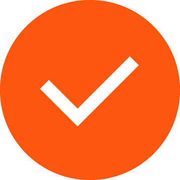 Orange Checkmark