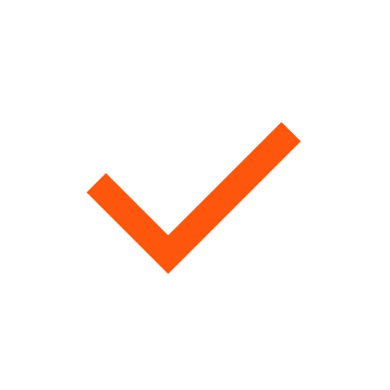 Orange Checkmark