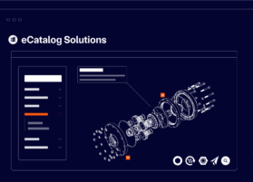 graphic depiction of a part with part numbers