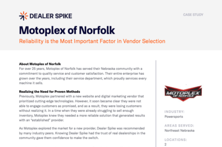 Motoplex of norfolk – case study – image